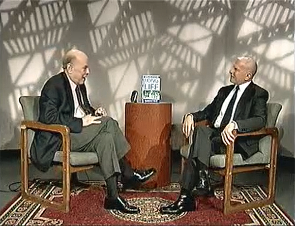 Dr. Ronald Caplan with Harold Channer